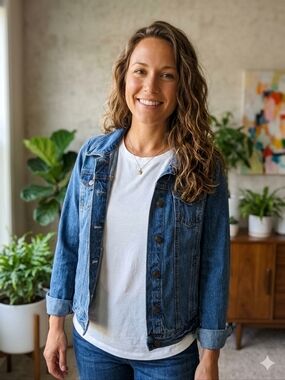 Loft Women's Jean Jacket small Size